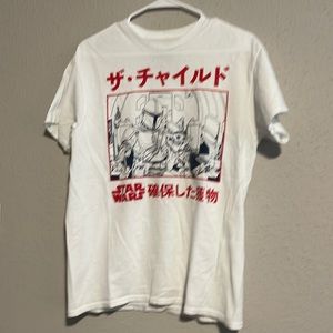 White Star Wars tee medium